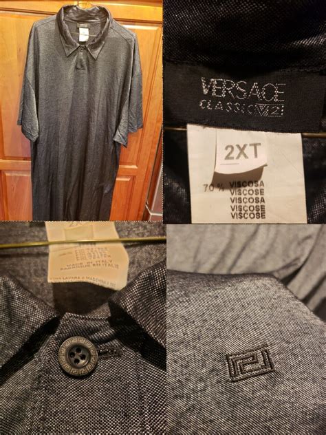 V2 Versace Classic Camicie vintage 